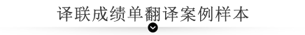 譯聯(lián)翻譯案例指示圖 譯聯(lián)翻譯案例指示圖