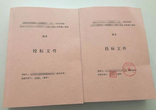 招投標書翻譯文件圖片 招投標書翻譯文件圖片