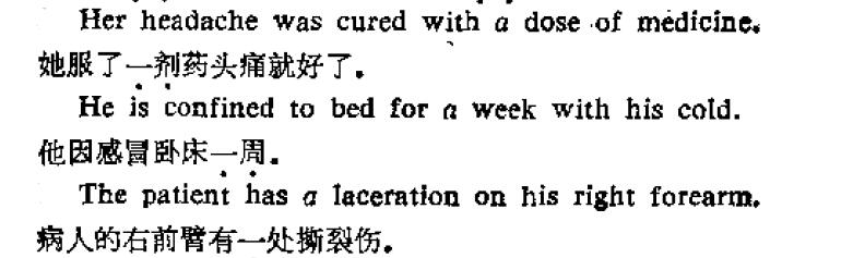 醫學英語翻譯內容圖片 醫學英語翻譯內容圖片