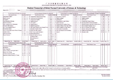 成績單翻譯圖片 成績單翻譯圖片